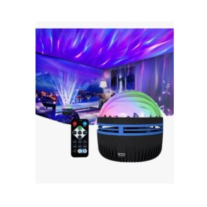 Lampara Velador Proyector Atardecer 360º Sunset Usb Con Base Color de la estructura Negro Color de la pantalla Translucida