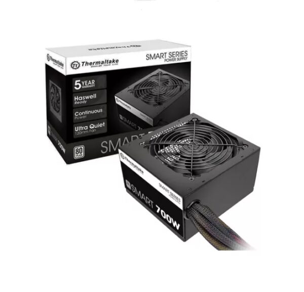 Fuente Pc 700w 80 Plus White Thermaltake Smart Psu Gamer