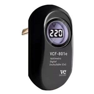 VOLTIMETRO DIGITAL PROTOVOLT VCF-801E ENCHUFABLE 220V CONTROL DE VOLTAJE