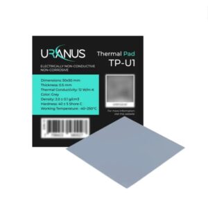 Pad Térmico Uranus Tp-u1 50x50x0.5mm 12w/mk Alto Rendimiento