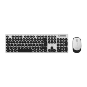 Teclado Y Mouse Inalámbrico Portable Kit Usb 2.4g Noga Mouse Negro Teclado Negro S5800