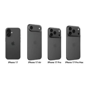 Fundas para Iphone 17 (silicona, transparente, magsafe)