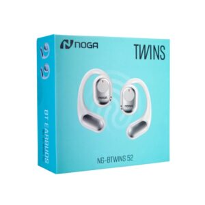 Auricular Noga Ng-btwins 52 Inalambrico Bt Celular Blanco / Negro