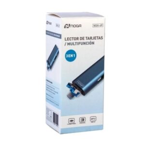 LECTOR NOGA NGH-49 P/ NOTEBOOK / SMARTPHONE / PC TYPE C/ USB/ M USB / WIN /MAC