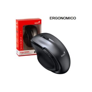 Mouse Genius Ergo 8200s Inalambrico Silencioso Ergonomico Color Gris