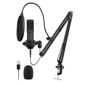 MICROFONO NOGA MIC-ST-700 STREAMER HI-FI INTERFAZ USB PC/NOTEBOOK/YOUTUBERS