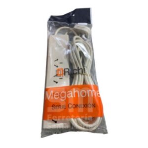 ZAPATILLA RICHI 4 TOMAS C/TERMICA BINORMA 1,5 M  - 10A