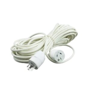 PROLONGADOR ALARGUE RICHI 10 M 250V MARFIL -FICHA 10A CABLE REF 3X0,75MM TALLER