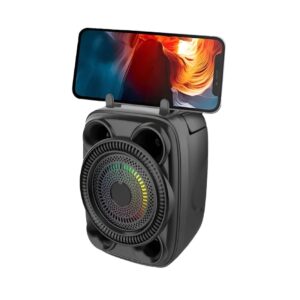 Parlante Portátil Bluetooth Legatus Rgb Luces Radio Usb LP-3303