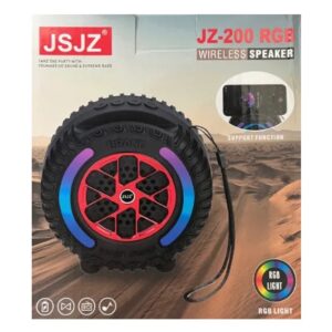 Parlante Bluetooth Llanta Rgb Usb Inalámbrico Fm Sd Potente