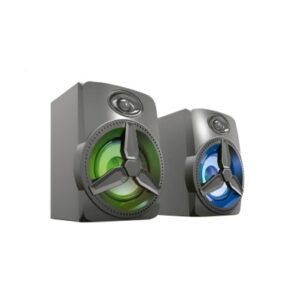 Parlantes Para Pc Gamer Tv Computadora Luces Led Noga 160p