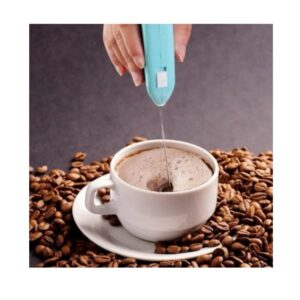 Batidor Espumador A Pilas Para Café Leche Huevos Y Mas