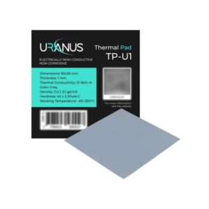 Pad Térmico Uranus Tp-u1 90x50x1.0mm 12w/mk Alto Rendimiento