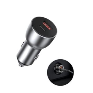 CARGADOR DE AUTO USB+TIPOC 5.1A LT-25107 38W