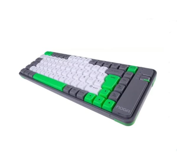 TECLADO NOGA NKB-Q10 INALAMBRICO USB + BLUETOOTH RECARGABLE