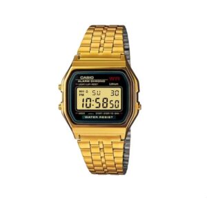 Reloj Casio Vintage Unisex Digital A159wgea-1df Dorado