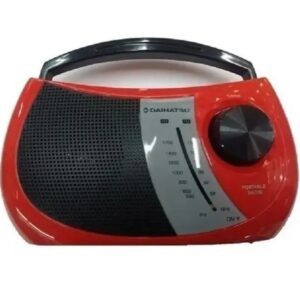 Radio Portatil Am - Fm Daihatsu D-rp38 Dual - Pilas Colores