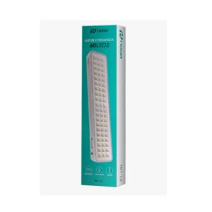 LUCES DE EMERGENCIA NOGA NH-L2 60 LEDS PORTATIL MODERNA RECARGABLE 300L 6500K