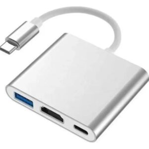 ADAPTADOR TIPO C 3EN1 HDMI+USB3.0+TIPOC NM-TYPE