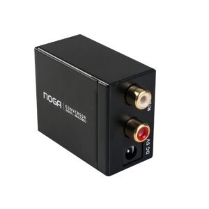 CONVERSOR NOGA DE AUDIO DIGITAL-ANALÓGICO CONDIG-AN RCA / DVD / BLU-RAY