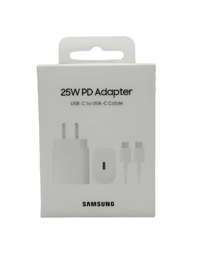 Cargador Samsung Original Galaxy Con Cable 25 wts