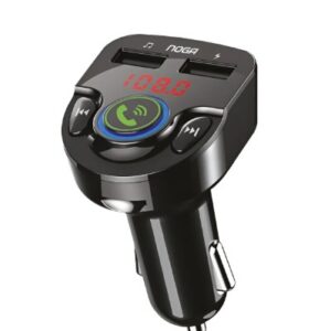 TRANSMISOR FM NOGA CAR MP3 10 PANTALLA BLUETOOTH, MEM, USB CAR 3,1A