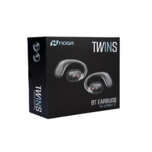 Auricular Noganet Ng-btwins 37 Negro Bluetooth Negro