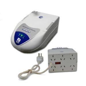 Estabilizador De Tension 1000va 6 Tomas Calidad Modelo Nuevo Blanco