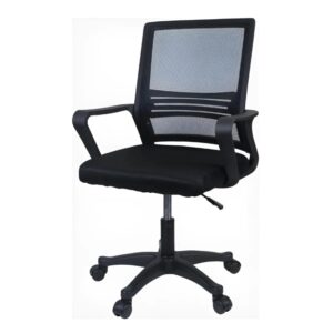 SILLA DE ESCRITORIO NOGA SC-03 NEGRO ERGONOMETRICA GRIS Y BLANCA REGULABLE