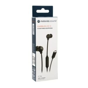 Auriculares Motorola Earbuds Por Cable Entrada Tipo C